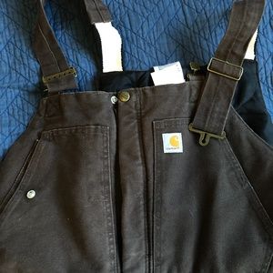 Insulated bib overalls